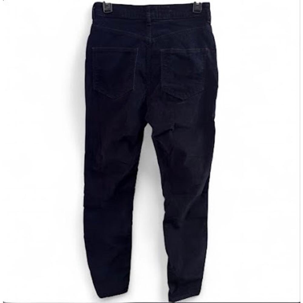 Ted Baker London Size 26 Black Velour Skinny Jeans Pants - Picture 5 of 8